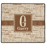 Coffee Lover XL Gaming Mouse Pad - 18" x 16" (Personalized)
