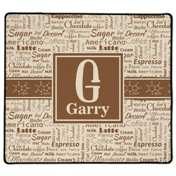 Coffee Lover XL Gaming Mouse Pad - 18" x 16" (Personalized)