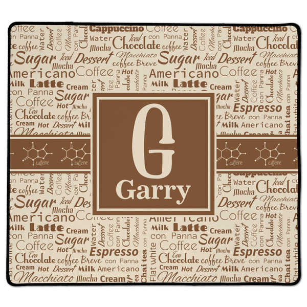 Custom Coffee Lover XL Gaming Mouse Pad - 18" x 16" (Personalized)