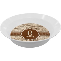 Coffee Lover Melamine Bowl (Personalized)