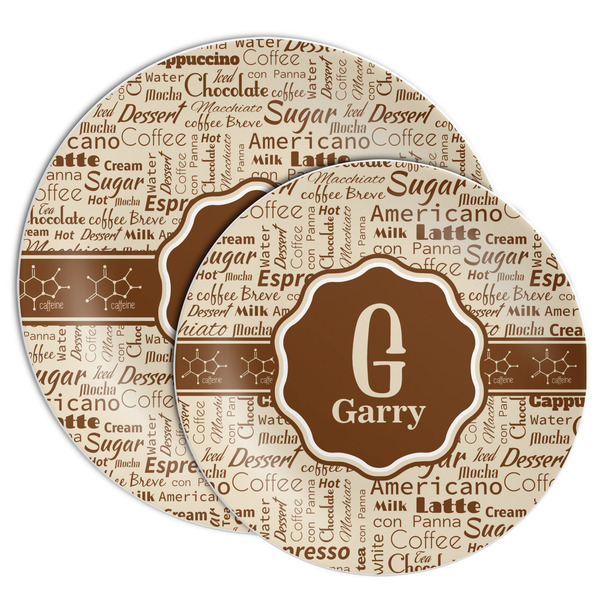 Coffee Lover Melamine Plates - PARENT/MAIN