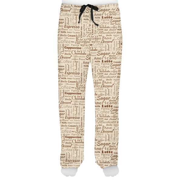 Coffee Lover Men's Pjs Front - on model
