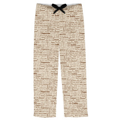 Coffee Lover Mens Pajama Pants - XS (Personalized)