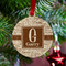 Coffee Lover Metal Ball Ornament - Lifestyle