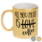 Coffee Lover Metallic Mugs