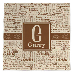 Coffee Lover Microfiber Dish Towel (Personalized)