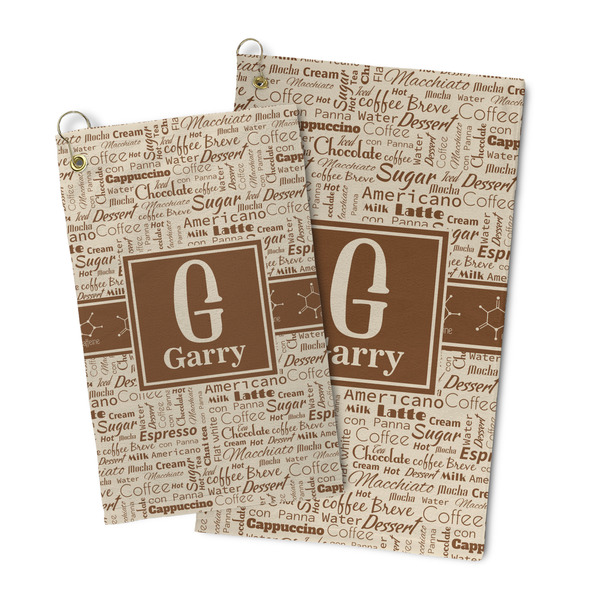 Coffee Lover Microfiber Golf Towel - PARENT/MAIN