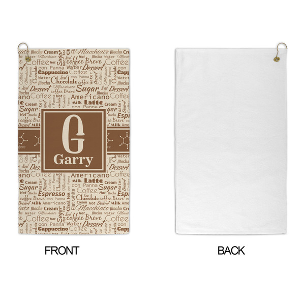 Coffee Lover Microfiber Golf Towels - APPROVAL