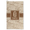 Coffee Lover Microfiber Golf Towel - Large (Personalized)
