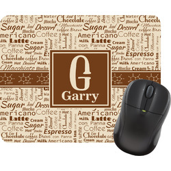 Coffee Lover Rectangular Mouse Pad (Personalized)