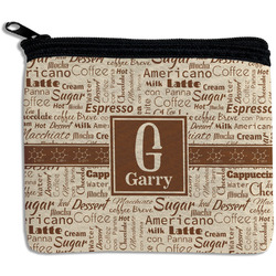 Coffee Lover Rectangular Coin Purse (Personalized)