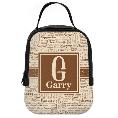 Coffee Lover Neoprene Lunch Tote (Personalized)