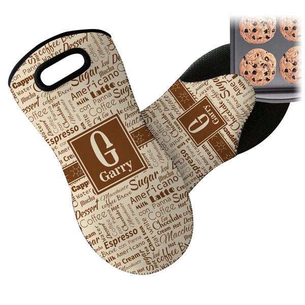 Coffee Lover Neoprene Oven Mitt