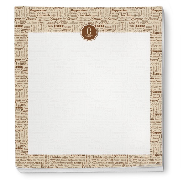 Coffee Lover Notepad - Apvl