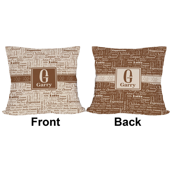 Coffee Lover Outdoor Pillow - 16x16