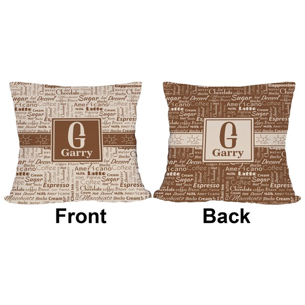 Coffee Lover Outdoor Pillow - 18x18