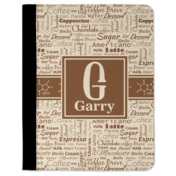 Custom Coffee Lover Padfolio Clipboard - Large (Personalized)