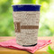 Coffee Lover Party Cup Sleeves - with bottom - Lifestyle