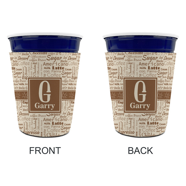 Coffee Lover Party Cup Sleeves - without bottom - Approval