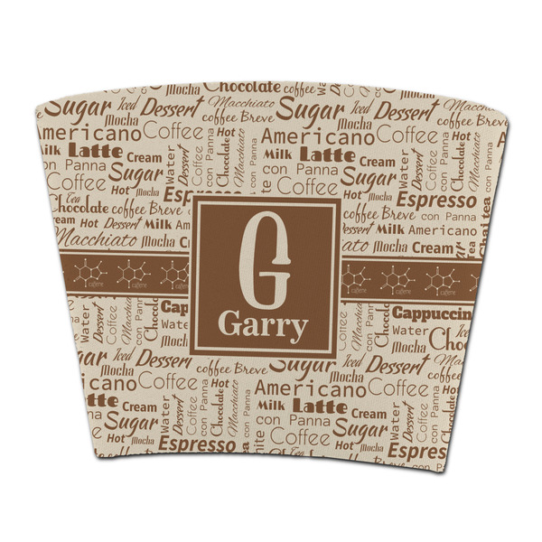 Custom Coffee Lover Party Cup Sleeve - without bottom (Personalized)