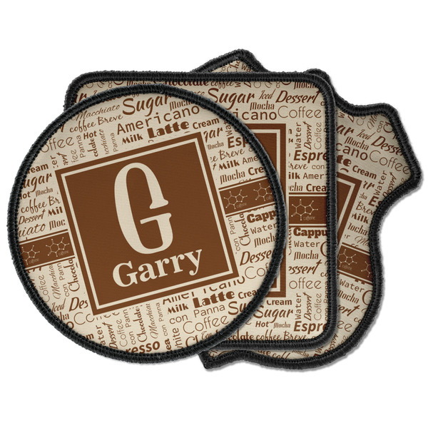 Custom Coffee Lover Iron on Patches (Personalized)