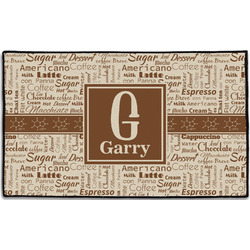 Coffee Lover Door Mat - 60"x36" (Personalized)