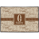Coffee Lover Door Mat - 36"x24" (Personalized)