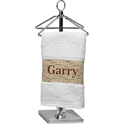 Coffee Lover Cotton Finger Tip Towel (Personalized)