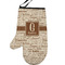 Coffee Lover Personalized Oven Mitt - Left