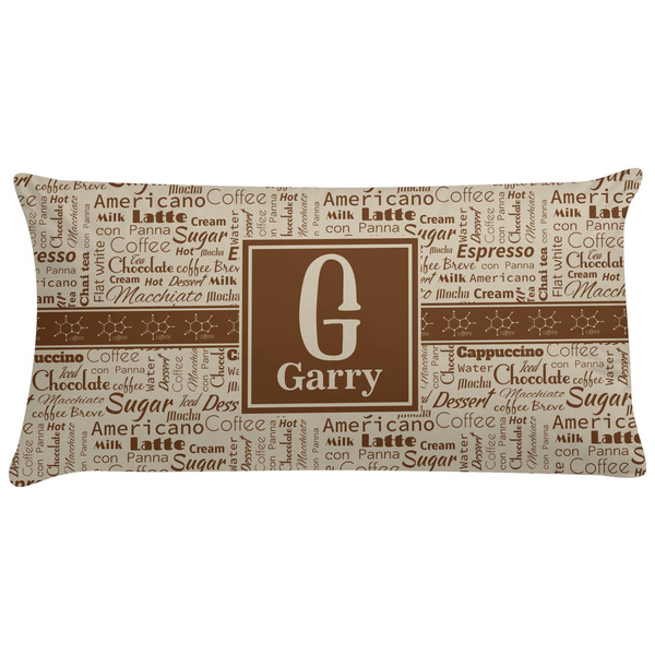 Custom Coffee Lover Pillow Case - King (Personalized)