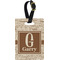 Coffee Lover Personalized Rectangular Luggage Tag