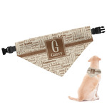 Coffee Lover Dog Bandana - Small (Personalized)