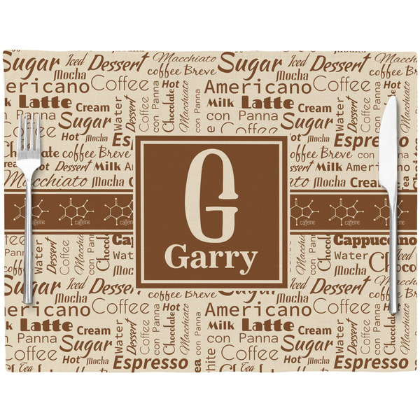 Coffee Lover Placemat with Props