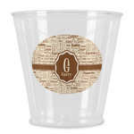 Coffee Lover Plastic Shot Glass (Personalized)