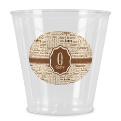 Coffee Lover Plastic Shot Glass (Personalized)