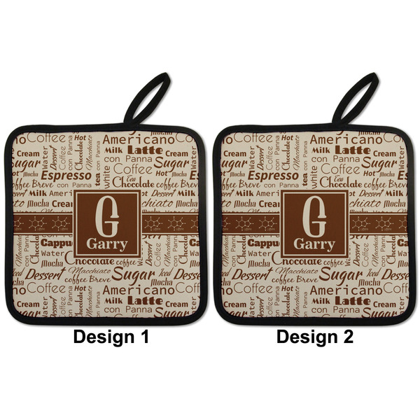 Coffee Lover Pot Holders - Set of 2 APPROVAL