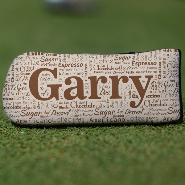 Custom Coffee Lover Blade Putter Cover (Personalized)