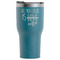 Coffee Lover RTIC Tumbler - Dark Teal - Front