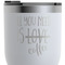 Coffee Lover RTIC Tumbler - White - Close Up