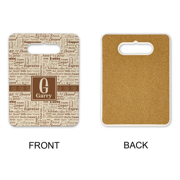 Coffee Lover Rectangle Trivet with Handle - APPROVAL