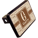 Coffee Lover Rectangular Trailer Hitch Cover - 2" (Personalized)