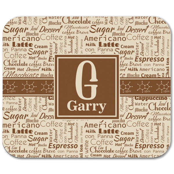 Coffee Lover Rectangular Mouse Pad - APPROVAL