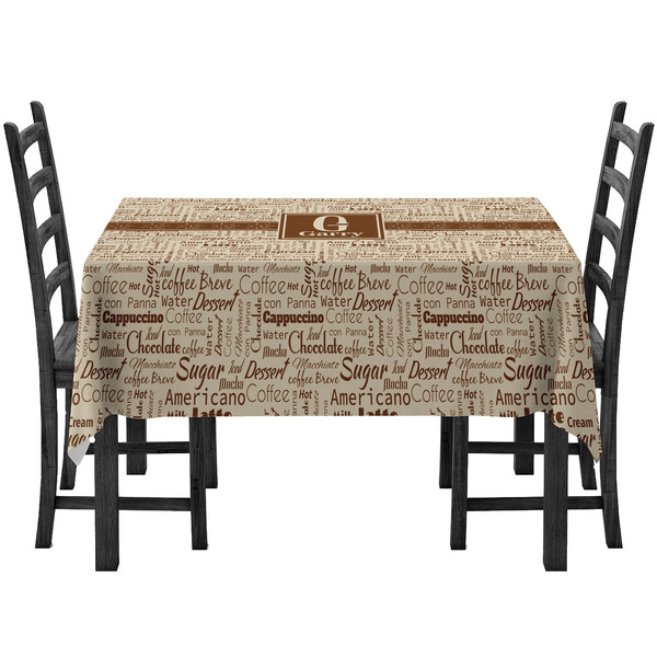 Custom Coffee Lover Tablecloth (Personalized)