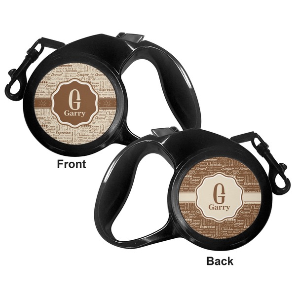 Coffee Lover Retractable Dog Leash - Medium Large - Apvl