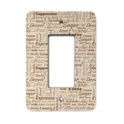 Coffee Lover Rocker Style Light Switch Cover