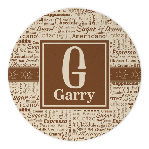 Coffee Lover Round Paper Coaster - Approval