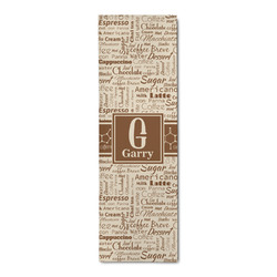 Coffee Lover Runner Rug - 2.5'x8' w/ Name and Initial