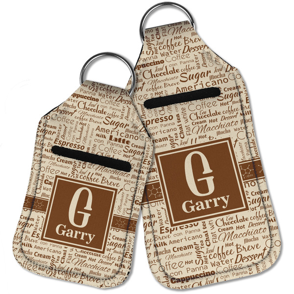 Coffee Lover Sanitizer Holder Keychain - Parent Main