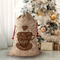 Coffee Lover Santa Bag - Front (stuffed)