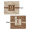 Coffee Lover Security Blanket - Front & Back View